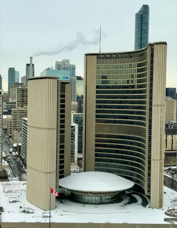 City Hall in Toronto Canada with HelloRoam eSIM data plan connectivity while traveling