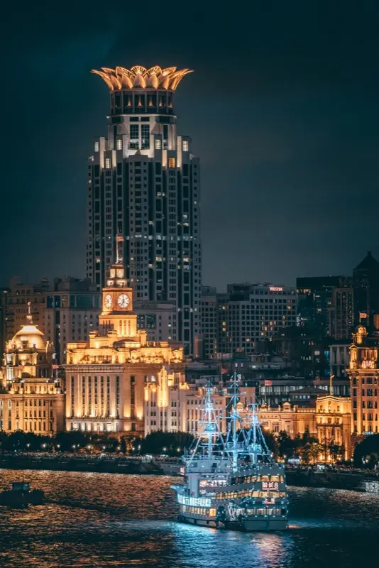 The Bund in Shanghai China with HelloRoam eSIM data plan connectivity while traveling