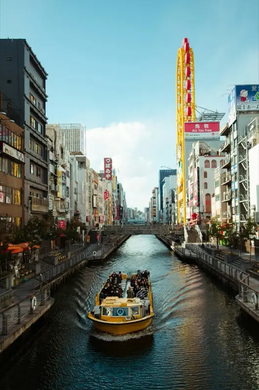 Dotonbori in Osaka Japan with HelloRoam eSIM data plan connectivity while traveling