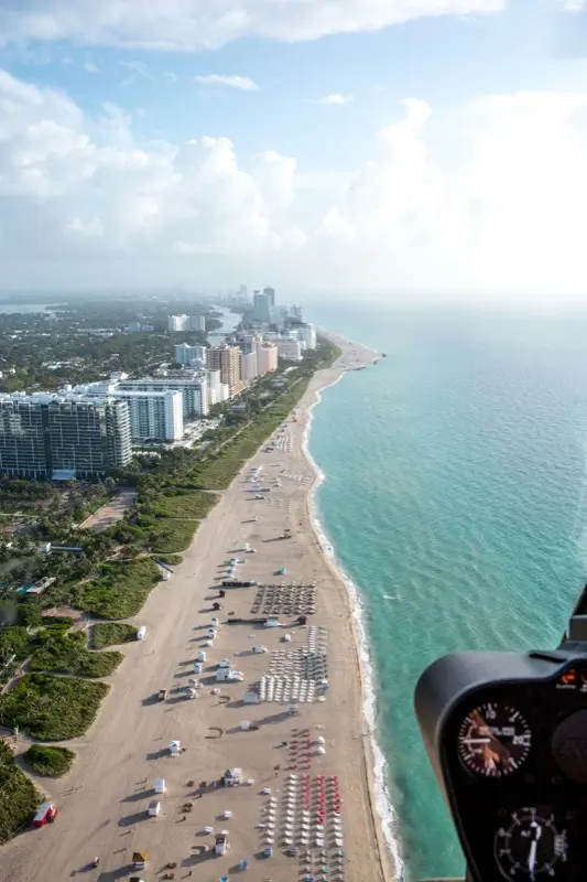 South Beach in Miami United States with HelloRoam eSIM data plan connectivity while traveling