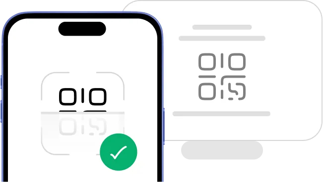 iPhone skenira QR kod za eSIM