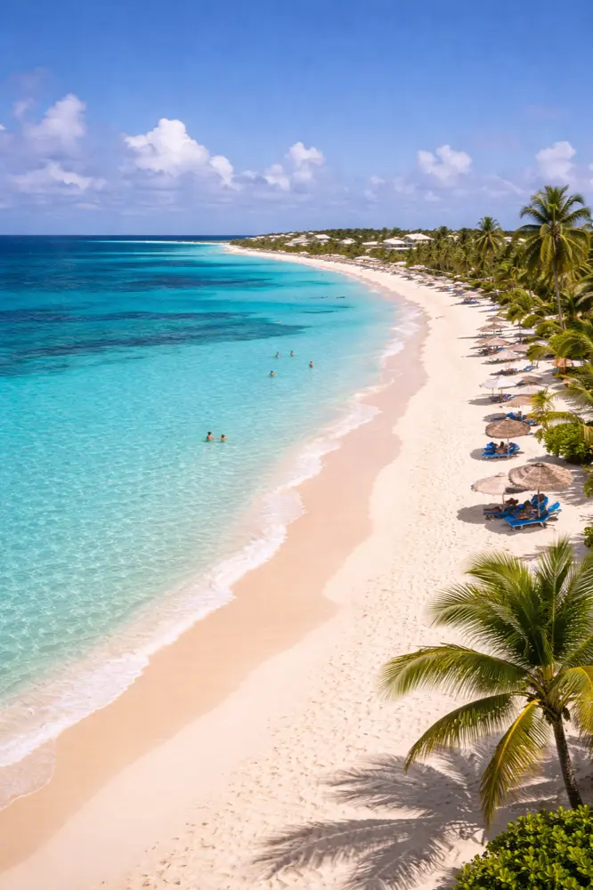 بيانات موبايل في Shoal Bay أنغيلا مع خطة eSIM HelloRoam للمسافرين