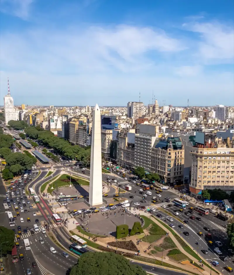 Argentina eSIM data plan for Buenos Aires travel coverage with HelloRoam mobile service