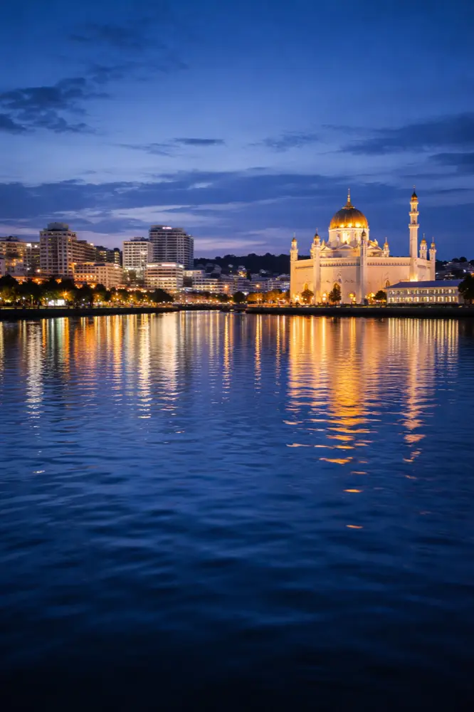 HelloRoam couvre Bandar Seri Begawan en Brunei avec un forfait eSIM pour les voyageurs internationaux
