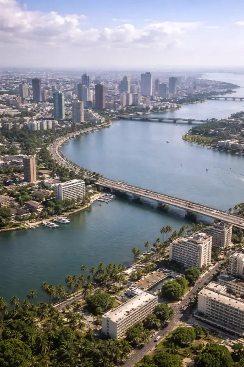 بيانات موبايل في Abidjan ساحل العاج مع خطة eSIM HelloRoam للمسافرين