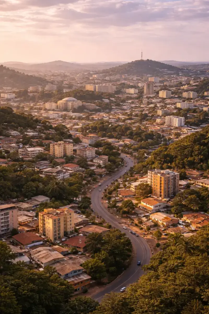 HelloRoam Yaounde eSIM planı, Kamerun genelinde güvenilir internet