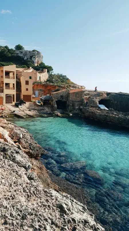 Cala S Almunia in Mallorca Spain with HelloRoam eSIM data plan connectivity while traveling