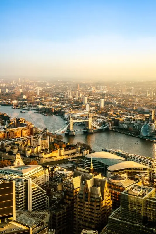 Tower Bridge London in England - top attraction for travelers with eSIM connectivity