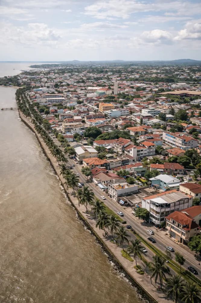 eSIM lefedettség Cayenne, Francia Guyana területén a HelloRoam gyors mobilnetével