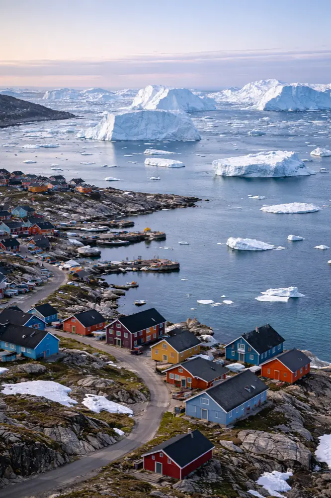 eSIM HelloRoam pour voyager à Ilulissat en Groenland avec données mobiles rapides et fiables