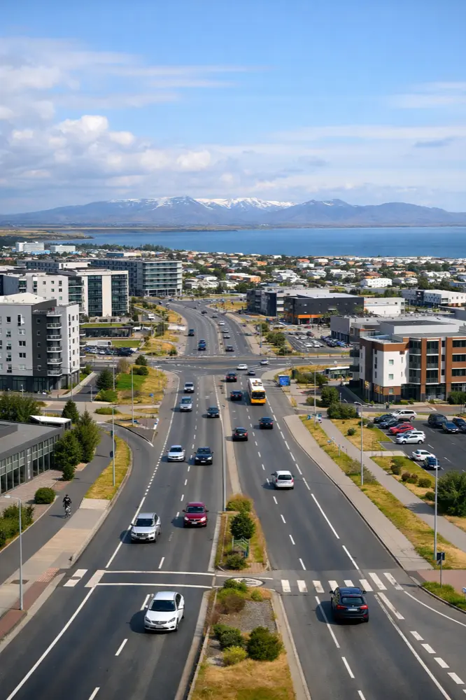 HelloRoam موبائل انٹرنیٹ Kopavogur Reykjavik and the Ring Road بغیر رومنگ فیس