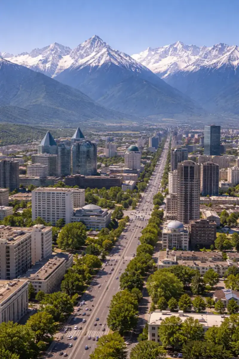 Almaty के लिए HelloRoam eSIM, कज़ाख़स्तान में मोबाइल इंटरनेट कवरेज