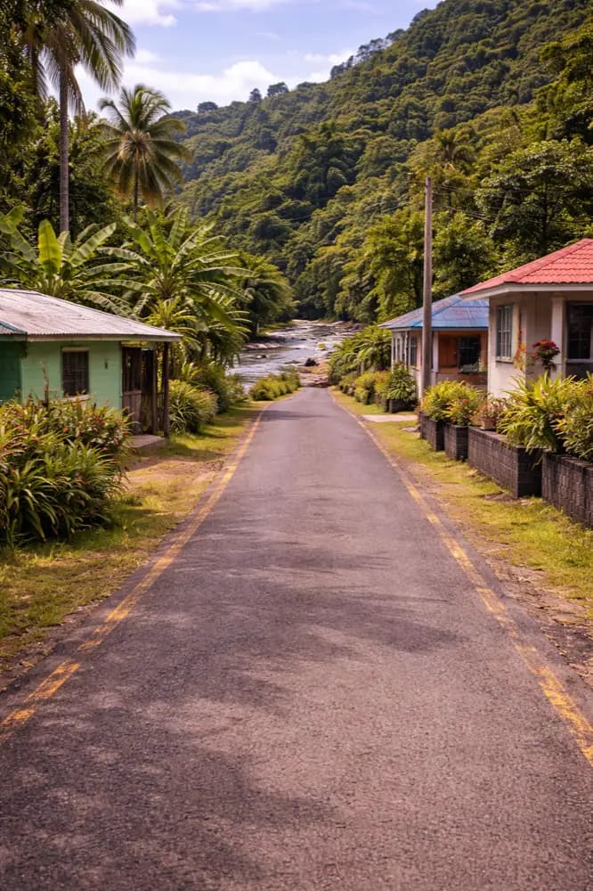 Mpango wa eSIM wa HelloRoam kwa Grande Riviereassou Canal katika Saint Lucia for Castries and the Piton coast data ya simu kwa wasafiri