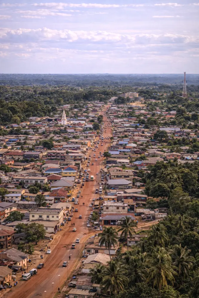 eSIM-Reiseplan von HelloRoam für Gbarnga mit Internet in Liberia