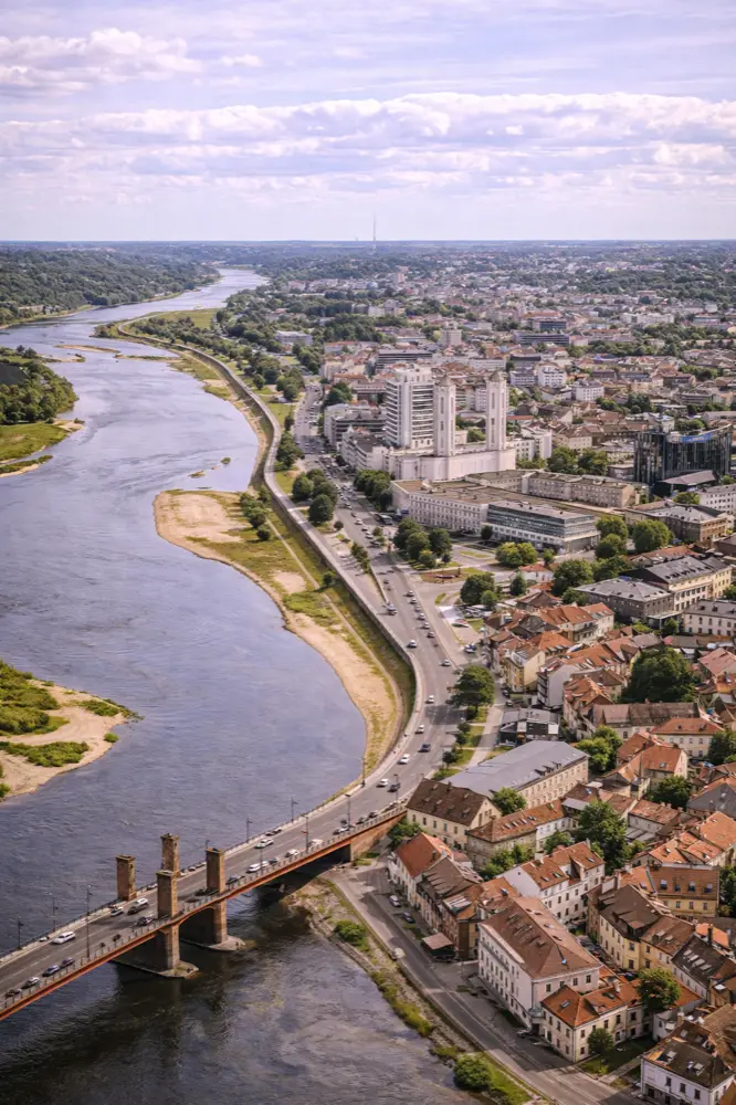 Stay connected in Kaunas Lithuania with a HelloRoam eSIM data plan for travelers
