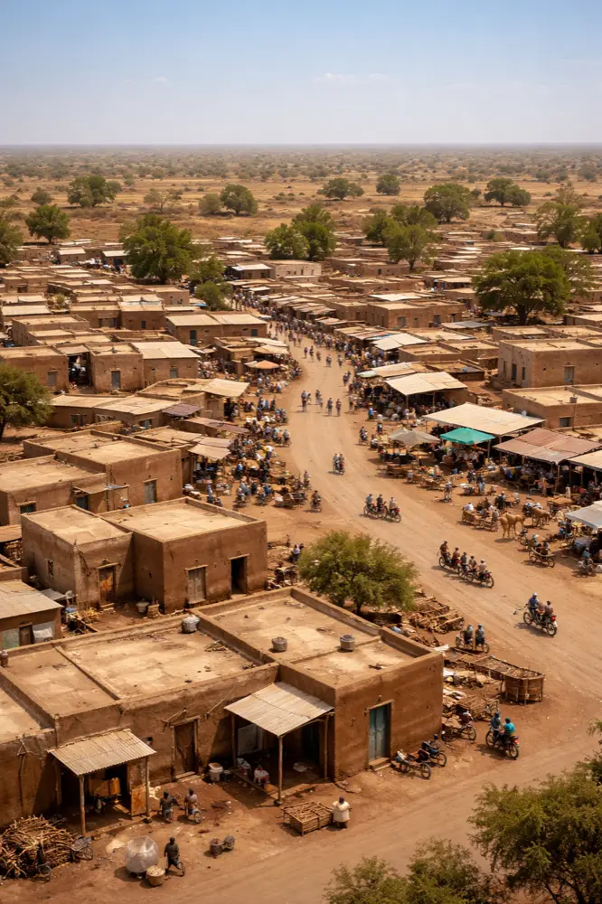 Dados móveis em Koutiala Mali com plano eSIM HelloRoam para viajantes