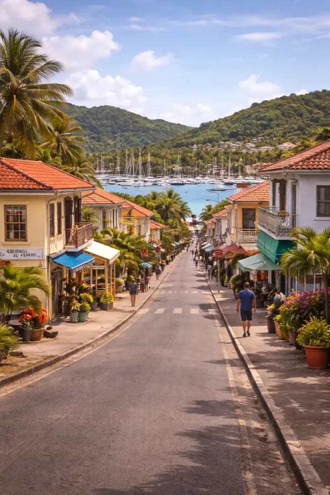 Forfait eSIM HelloRoam pour Le Marin en Martinique avec accès réseau local mobile rapide