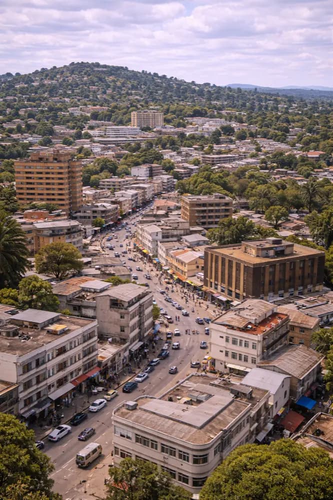 Blantyre eSIM fra HelloRoam med mobildekning i Malawi