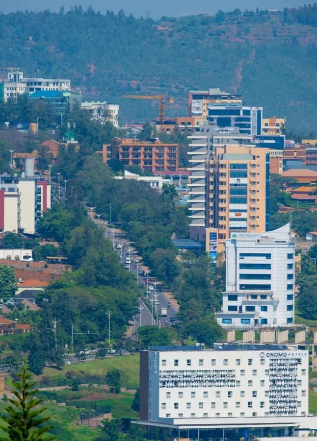 eSIM Butare Rwanda - tree-lined university campus streets in Rwanda's intellectual and cultural capital city