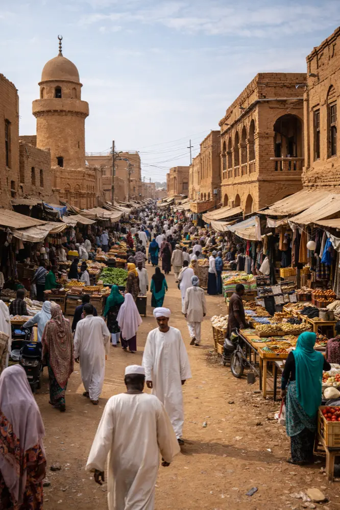 Omdurman eSIM från HelloRoam med mobiltäckning i Sudan