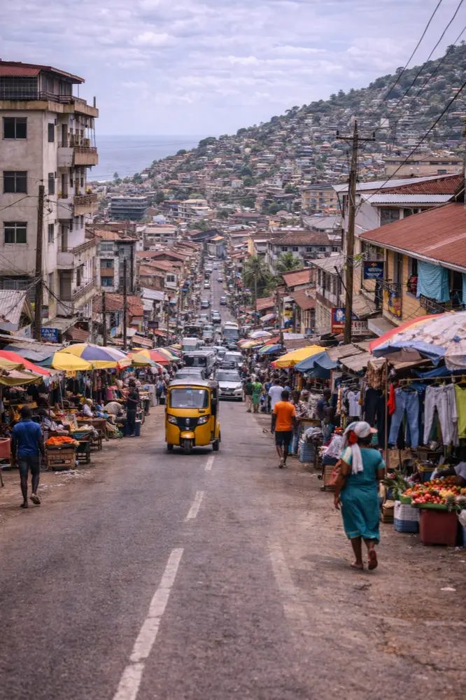 Mobilusis internetas Freetown Freetown, giving you mobile data throughout Sierra Leone su HelloRoam eSIM