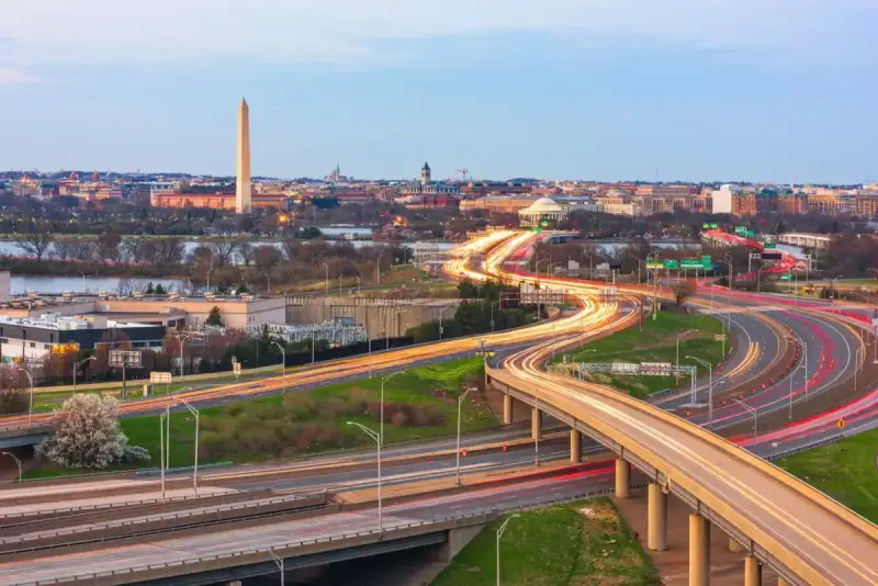 Washington DC eSIM plan with T-Mobile 5G network - travel data from $3.35/day - no extra charges