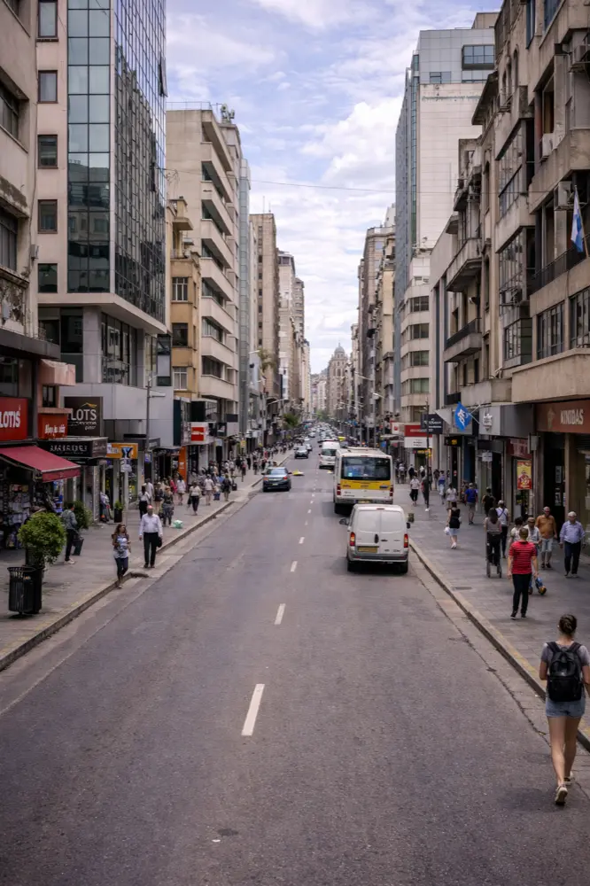 Pelan HelloRoam eSIM untuk Centro Uruguay for Montevideo and Punta del Este dengan internet