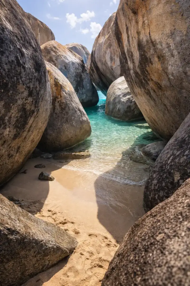 Plan eSIM HelloRoam pentru The Baths, Insulele Virgine Britanice pentru călători
