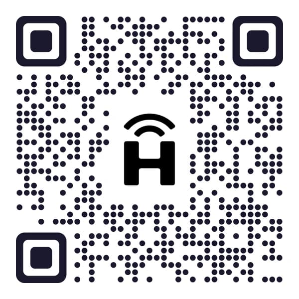 امسح رمز QR لتحميل تطبيق HelloRoam eSIM على iOS وAndroid