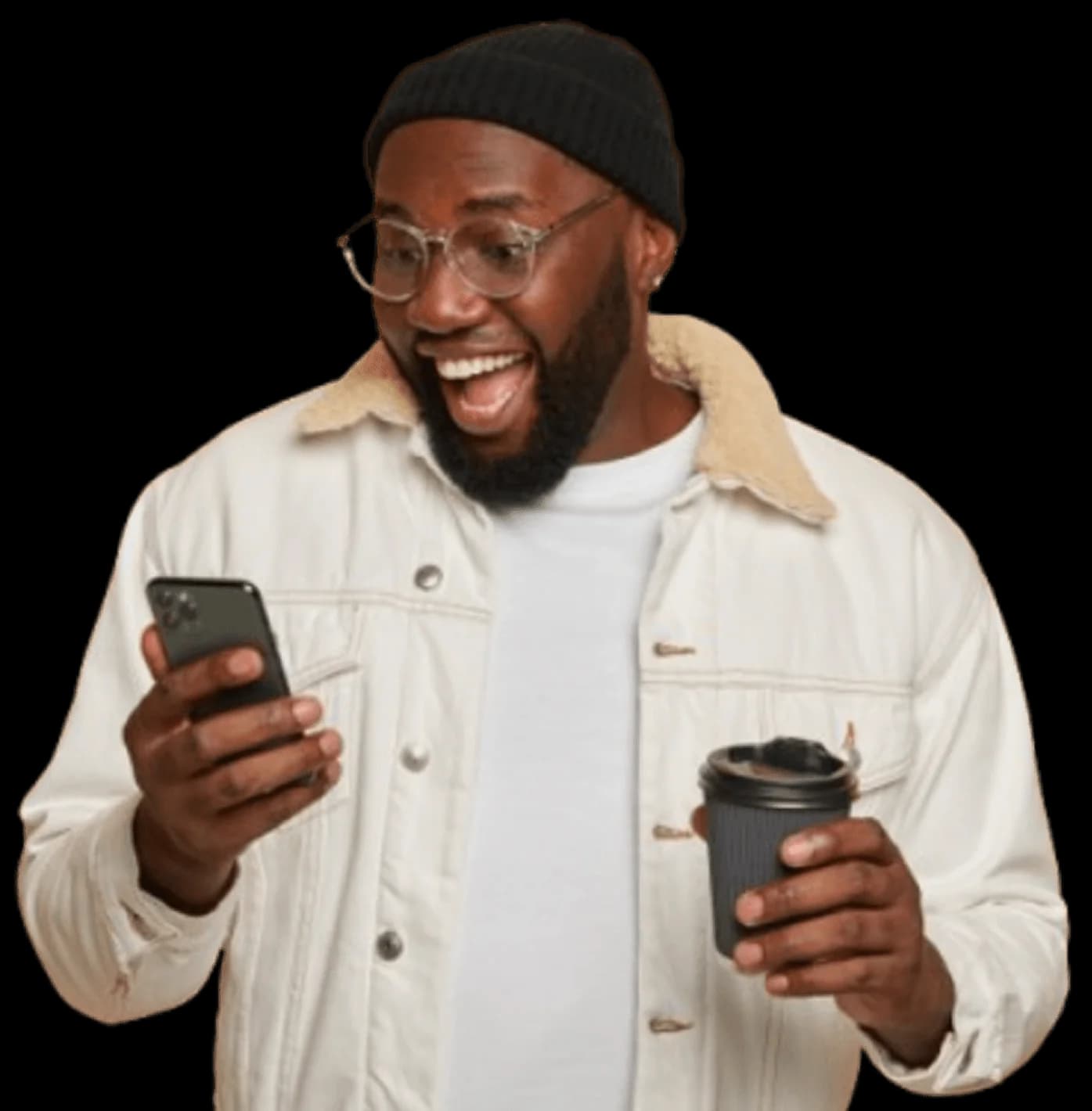 Illustration of a traveler holding a smartphone showcasing eSIM activation and what to expect after confirming device compatibility