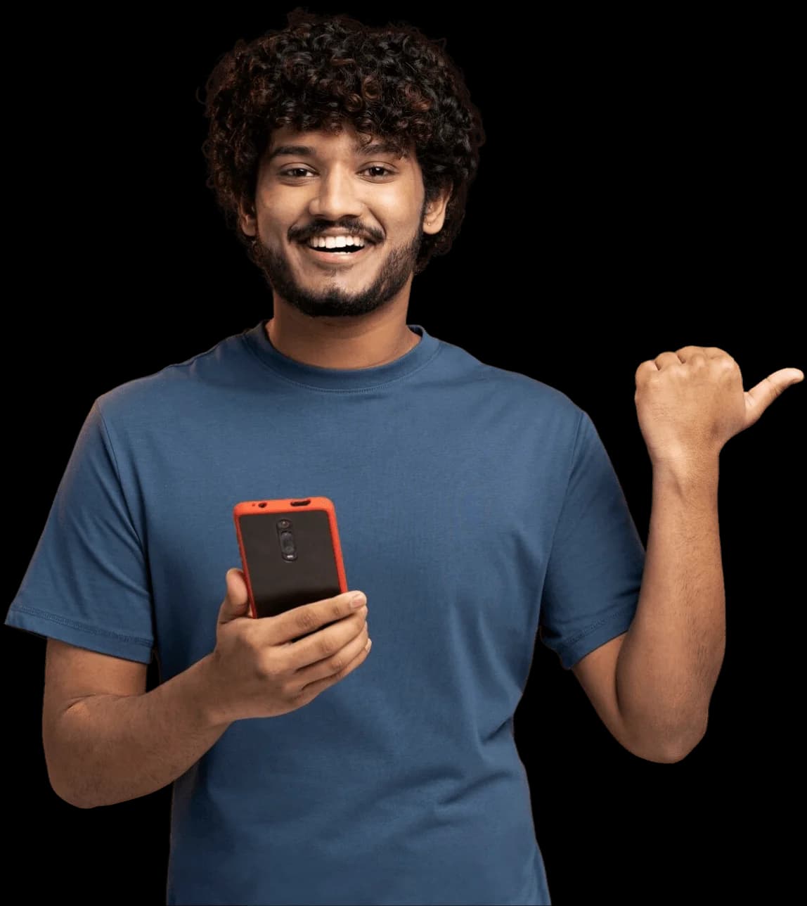 Phone mockup showing the HelloRoam app with an active eSIM plan