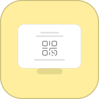 eSIM QR code示意圖