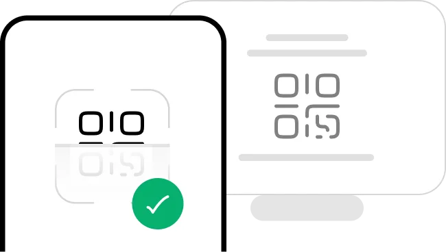 eSIM을 위한 QR 코드를 스캔하는 Android