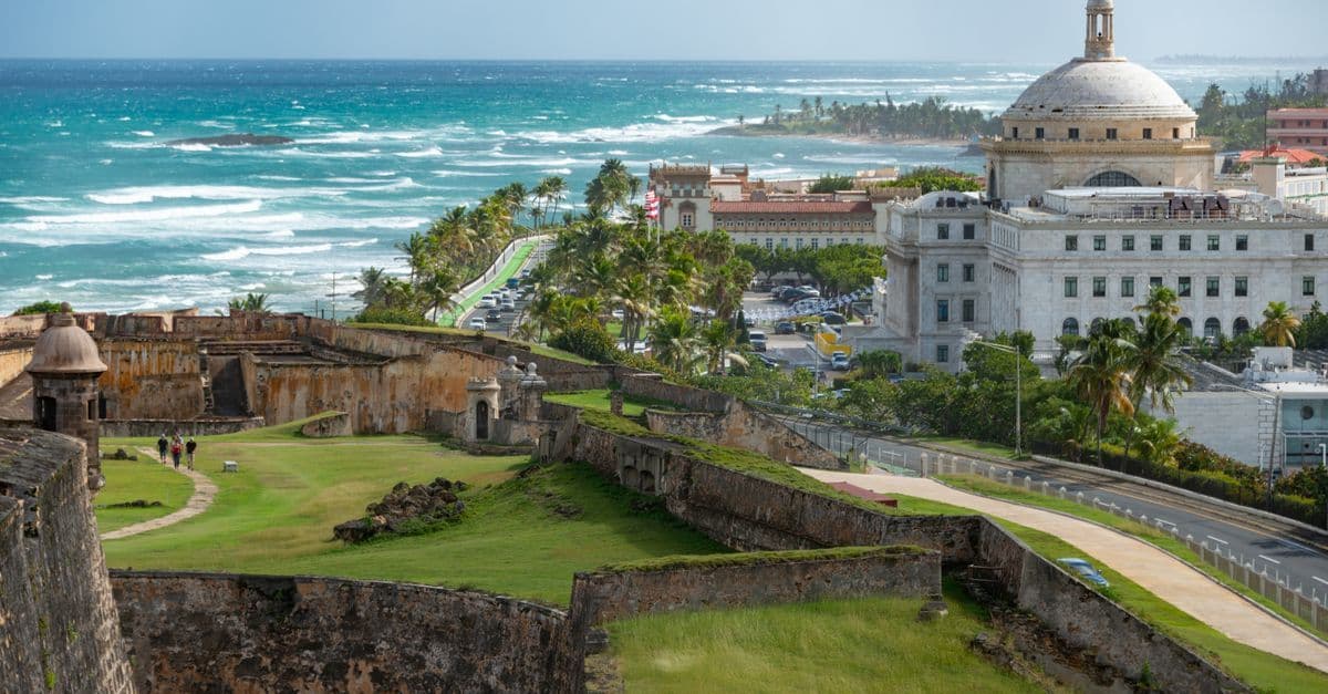 Castillo San Felipe del Morro in San Juan, a historic landmark awaiting travelers on flights to Puerto Rico.