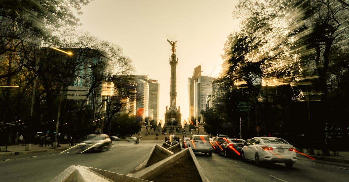Ángel de la Independencia en Ciudad de México, punto de partida hacia tu trámite de cita visa