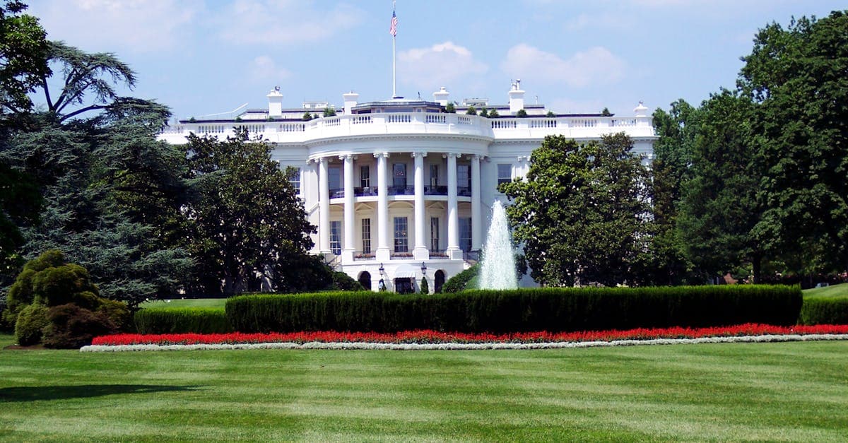 Das Weiße Haus in Washington, DC – Zentrum der US-Entscheidungen im Iran-Konflikt