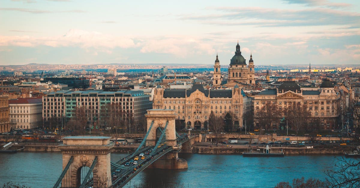 Budapest's Chain Bridge and Danube panorama, among the cheapest holiday destinations for city breaks from Ireland