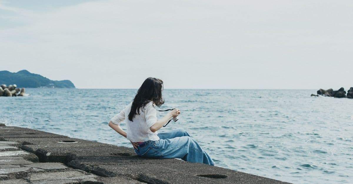 女一人旅おすすめスポット・西伊豆の穏やかな海辺で感じる、静寂と癒しのひとときの風景