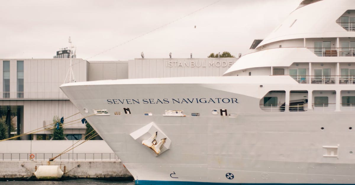 İstanbul'da cruise gemisi fiyatlarına dahil oltravel eSIMn gizli masraflar için limana yanaşmış yolcu gemisi