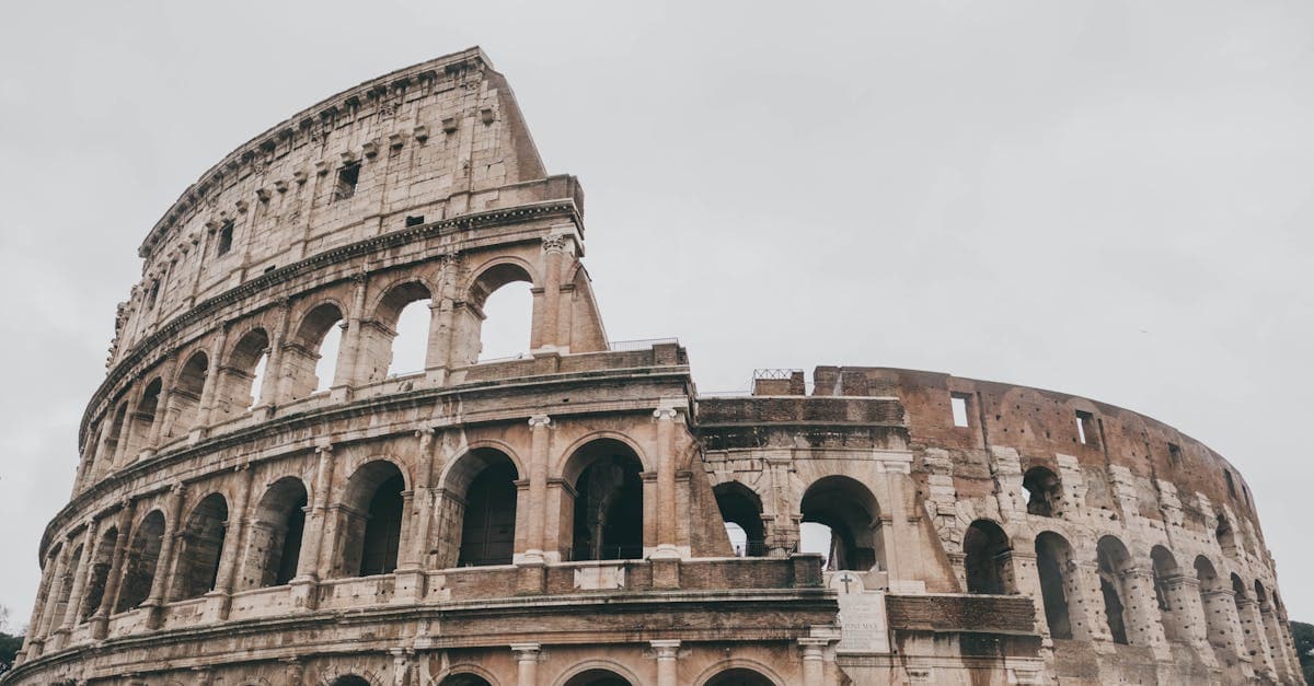 Rome's grand Colosseum represents why a food tour rome experience justifies every cent of the cost