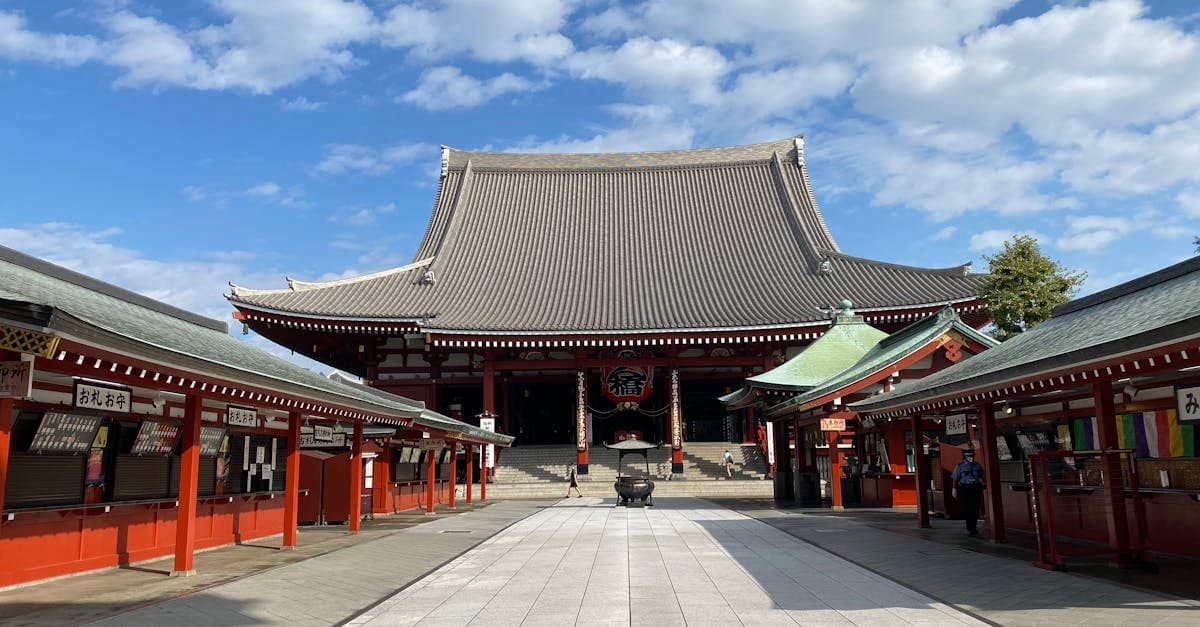 Sensoji Temple in Tokyo's Asakusa district, a must-visit landmark when planning the best time to visit Japan