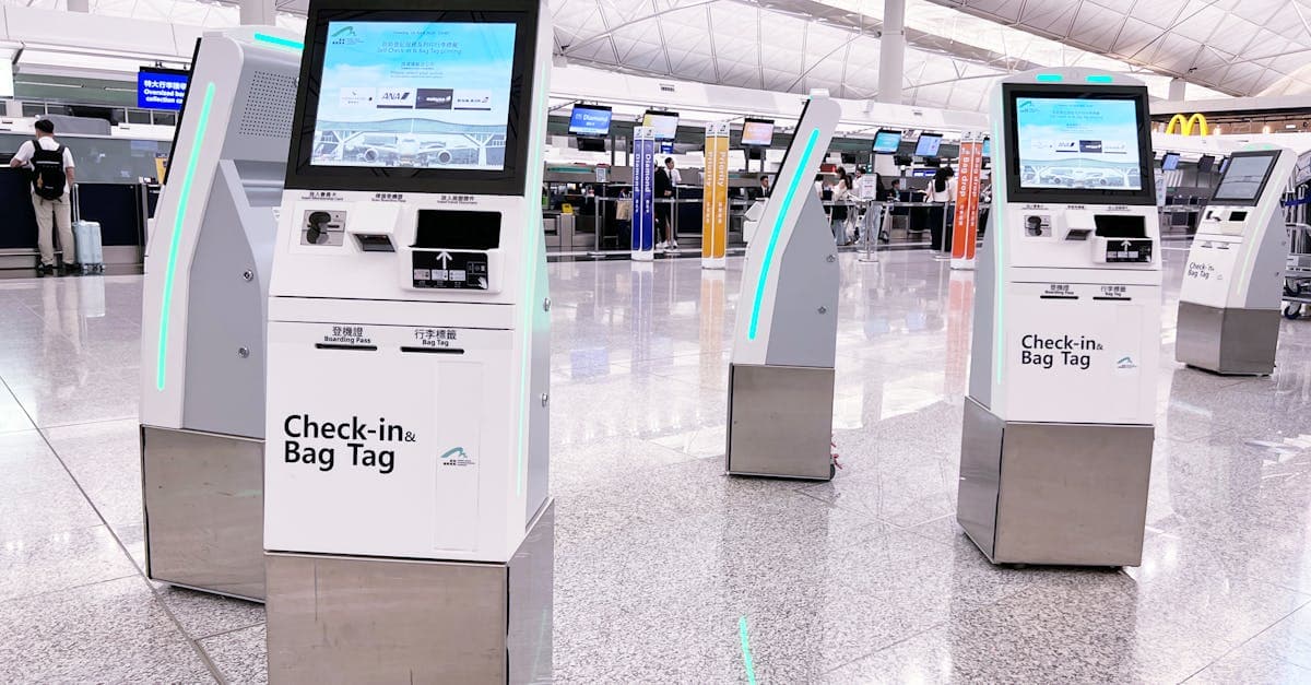 名古屋機場現代化自助報到機台,旅客輕鬆完成登機手續