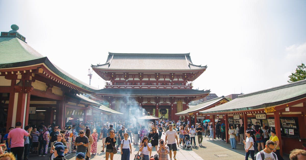 Crowds at Senso-ji Temple in Tokyo making the case for a generous eSIM Japan data allowance on your trip