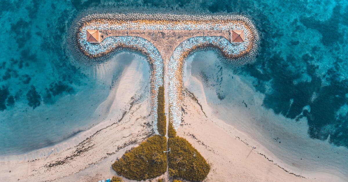 Sandy beach with a unique pathway in Bali during the dry season, highlighting the best time to visit Bali![image