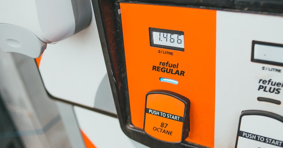 Close-up of a petrol pump price display, reflecting the real transport costs for visitors in Bali