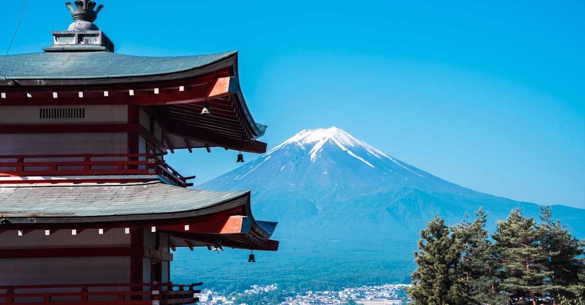 Chureito Pagoda med Mount Fuji i baggrunden – en ikonisk destination for din rejse til Japan 2026