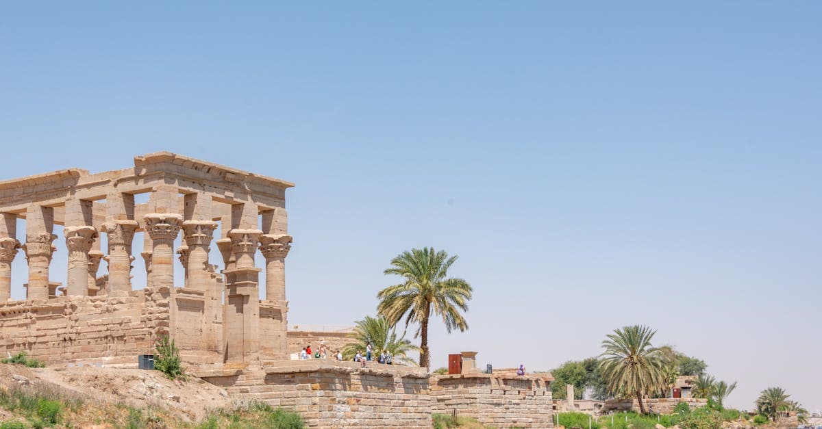 Ancient Philae Temple by the Nile River, one reason travellers ask is Egypt safe to visit