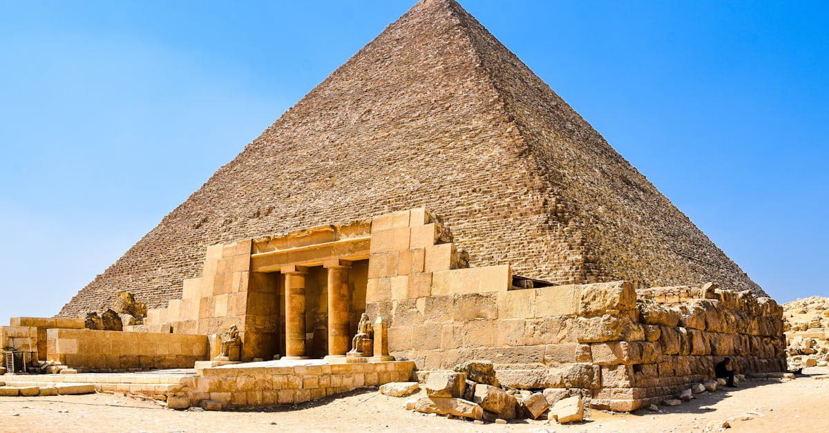 The Great Pyramid of Giza against a vast sky, a bucket-list sight for Brits asking is Egypt safe to visit
