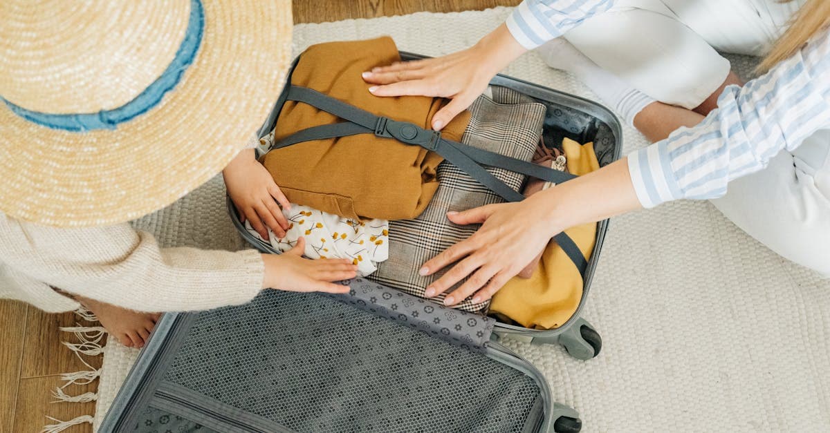 Woman and child building a packing list for Ireland's cities, coast, and countryside adventures