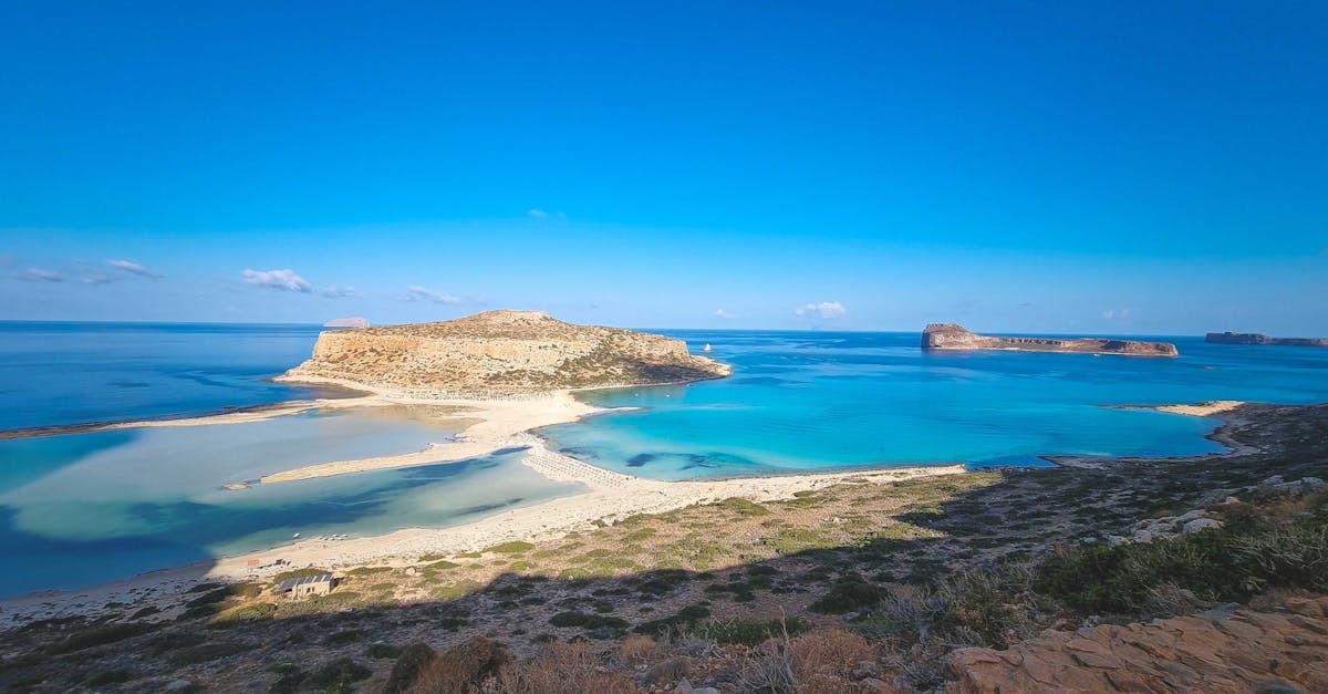 Balos Lagunen på Kreta i solskin – kreta vejr med temperaturer og soltimer måned for måned